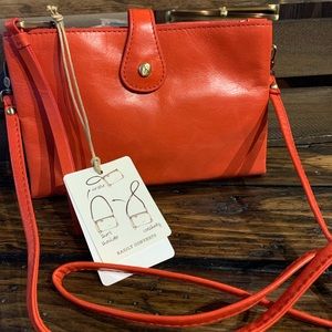 Hobo Leather Hand Bag Adjustable Strap